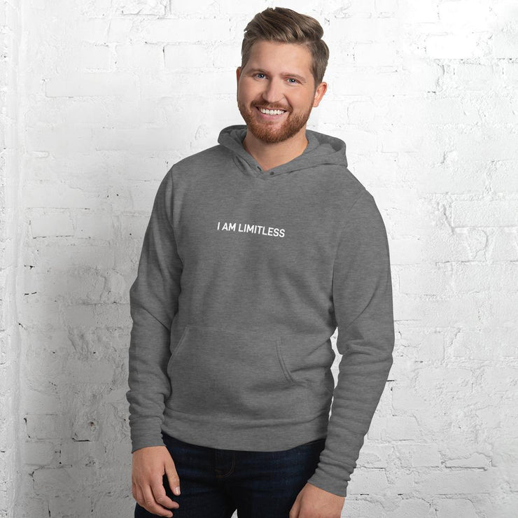 Colored “I AM LIMITLESS” hoodie - Limitless Chiropractic