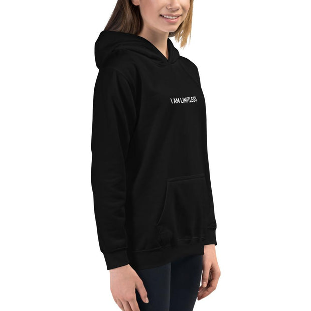 Girls "I AM LIMITLESS" Hoodie - Limitless Chiropractic