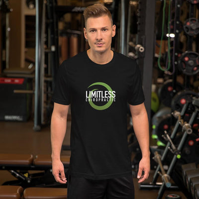 Limitless Chiropractic Short-Sleeve Unisex T-Shirt (Black) - Limitless Chiropractic