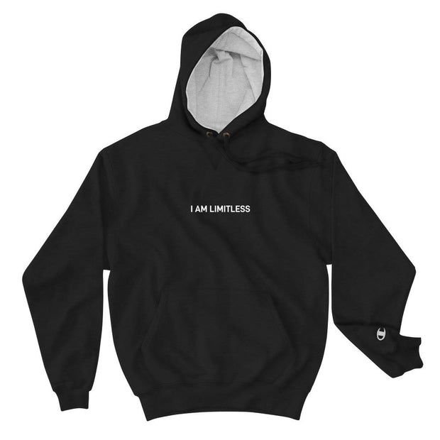 Men's Black I AM LIMITLESS Champion Hoodie Deal - Limitless Chiropractic