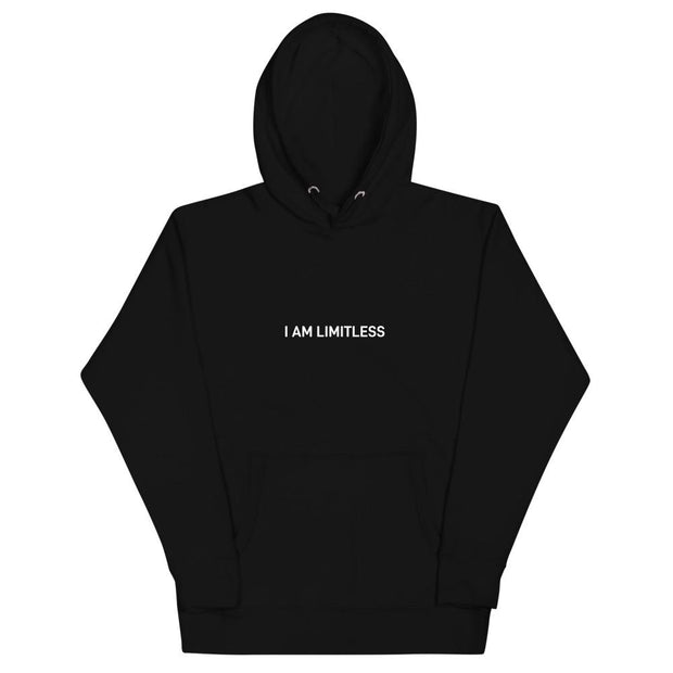 Women's Black I AM LIMITLESS Hoodie - Limitless Chiropractic