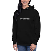 Women's Black I AM LIMITLESS Hoodie - Limitless Chiropractic