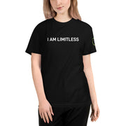 Women's Black I AM LIMTILESS Organic T- Shirt - Limitless Chiropractic