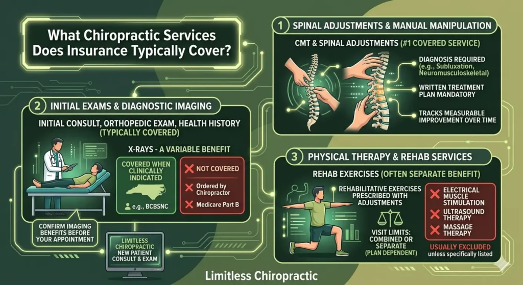 What Chiropractic Services Does Insurance Typically Cover