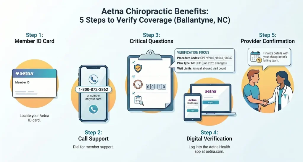How To Verify Your Aetna Chiropractor Ballantyne Benefits In 5 Steps
